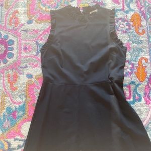 Loft Size 10 Dress with neck ruffle